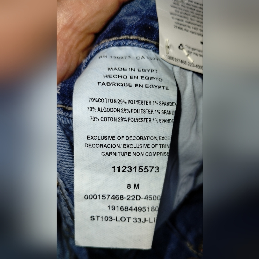 Lee Capri Blue Jeans - Picture 9 of 9